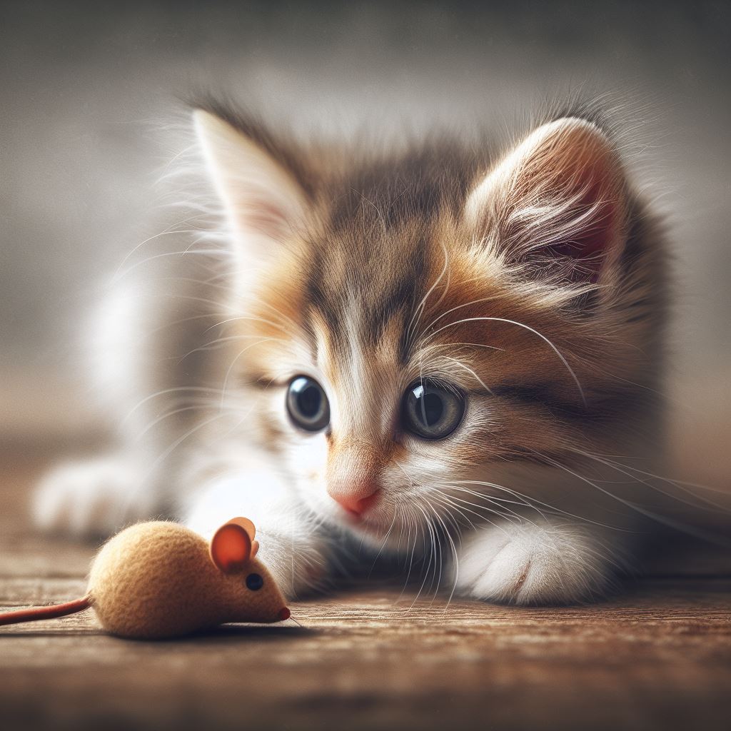 playing kitten